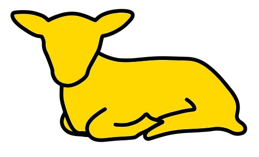 Goldenes lamm logo Goldenes lamm logo